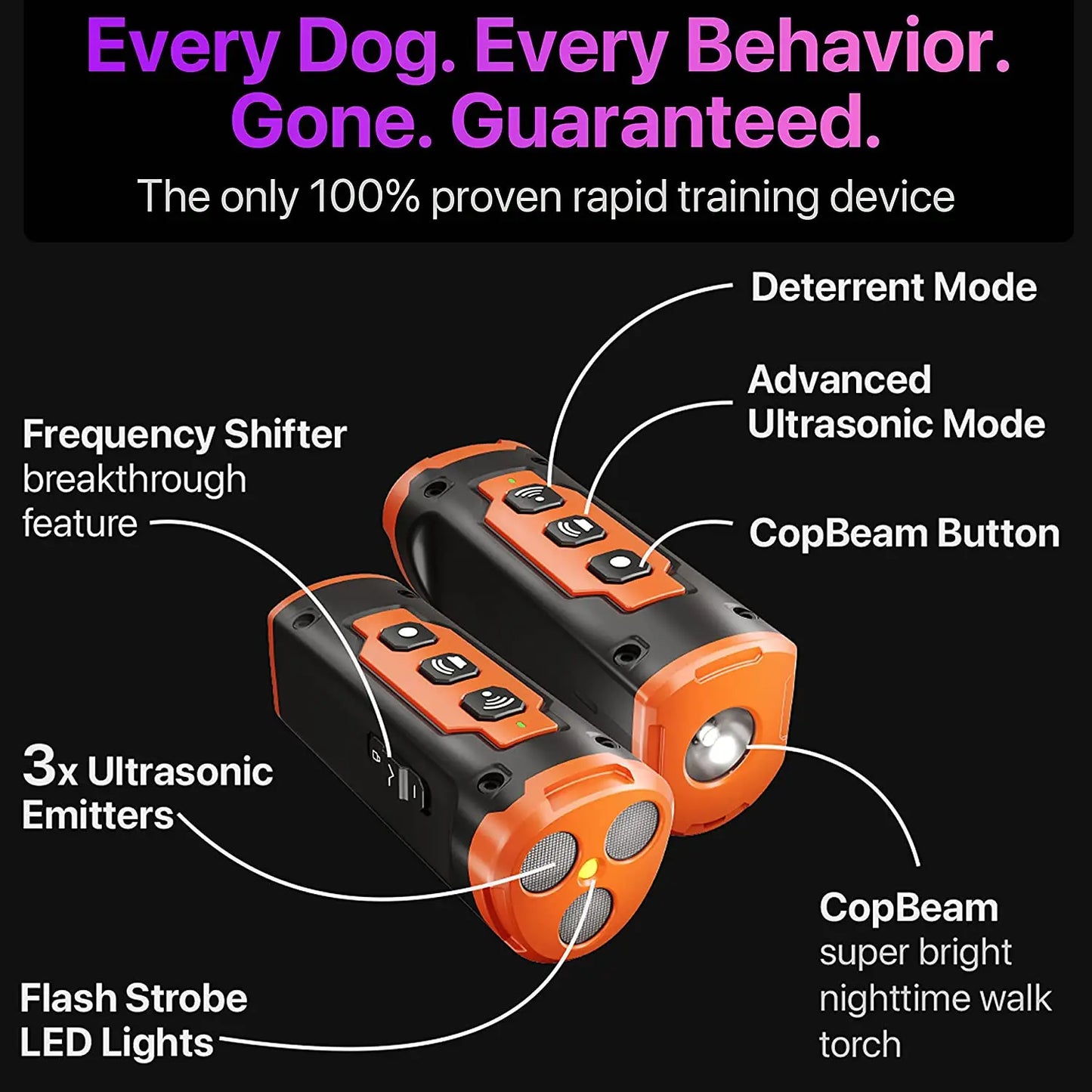 Ultrasonic Dog Training Device